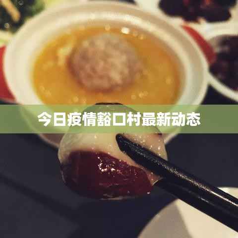 今日疫情豁口村最新动态