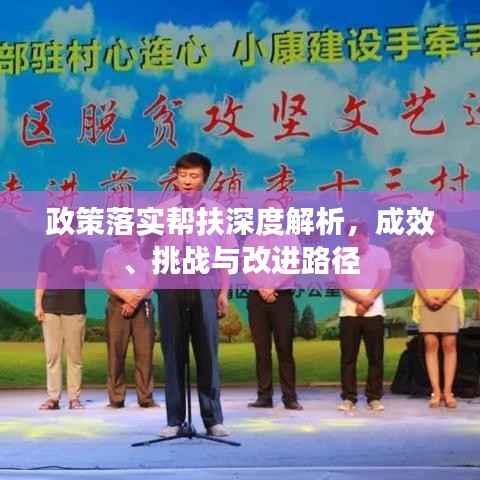 政策落实帮扶深度解析，成效、挑战与改进路径