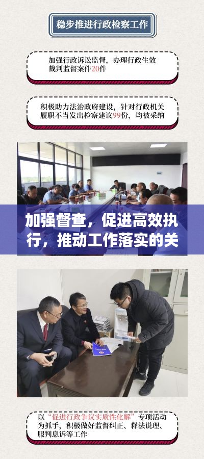加强督查，促进高效执行，推动工作落实的关键所在